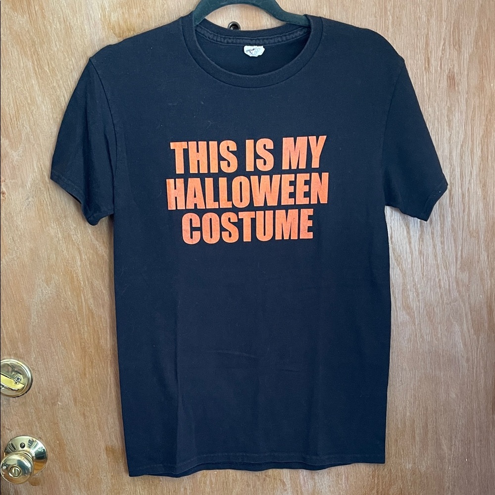 Vintage Delta Black and Orange Halloween Costume Tee